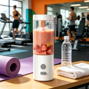 Home Juice PB08 Mini Handheld Portable 450ml USB-Rechargeable 6-Blade Blender Machine Kitchen Items and Accessories Crushed